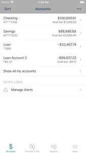 Partners Bank Mobile Banking screenshot 2