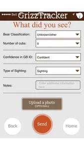 Grizztracker screenshot 1