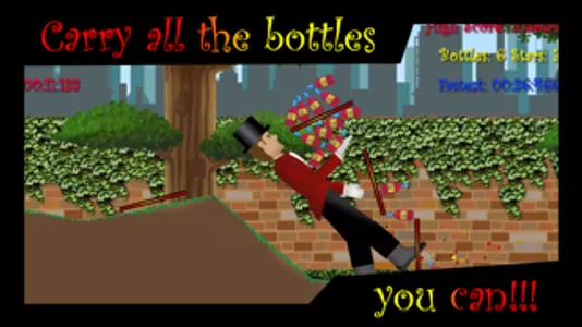 Waiter Rush Free: Run faster, keep the balance, don't drop the bottles!!! screenshot 0