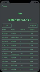 DivvyKid Allowance screenshot 1