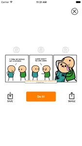 Cyanide and Happiness: Random Comic Generator screenshot 1