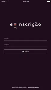 e-inscrição screenshot 0