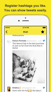 tag stalker - follow your favorite hashtags for Twitter screenshot 0