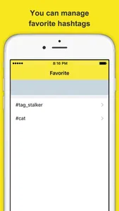 tag stalker - follow your favorite hashtags for Twitter screenshot 1