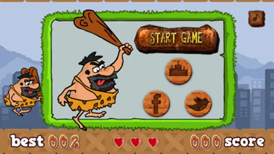 CaveMan in City screenshot 0