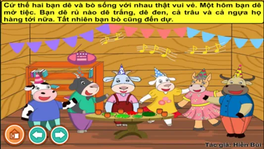 Bò và dê (Truyện thiếu nhi từ tác giả Hiền Bùi) screenshot 1