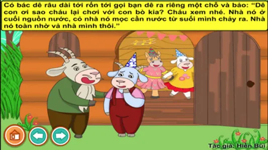 Bò và dê (Truyện thiếu nhi từ tác giả Hiền Bùi) screenshot 2