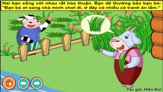 Bò và dê (Truyện thiếu nhi từ tác giả Hiền Bùi) screenshot 3