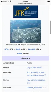 Airport ID screenshot 2