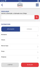 Isapa Autopeças - Catálogo screenshot 1