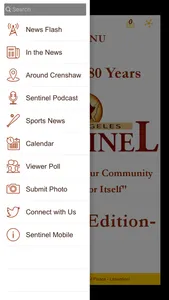 Los Angeles Sentinel Mobile Edition screenshot 1