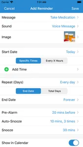Reminder, Reminders with Voice screenshot 5