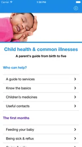 Child Health Guide Newham screenshot 0