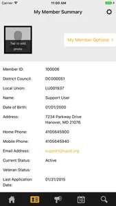 IUPAT Mobile Member Portal screenshot 2