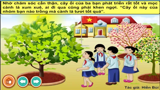 Ba bạn nhỏ trồng cây (Truyện thiếu nhi từ tác giả Hiền Bùi) screenshot 2