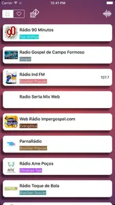 Rádios Brasil - Rádio Grátis / Todas as Rádios FM e AM Brasileiras screenshot 0