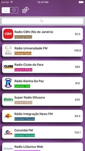 Rádios Brasil - Rádio Grátis / Todas as Rádios FM e AM Brasileiras screenshot 3