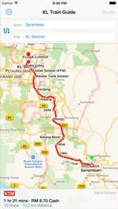 Kuala Lumpur Train Guide 2 screenshot 1