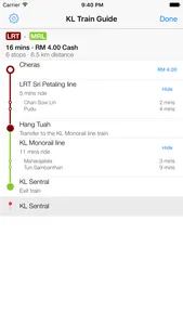 Kuala Lumpur Train Guide 2 screenshot 4