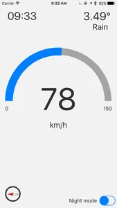 Speed - GPS Speedometer [Metric] screenshot 0