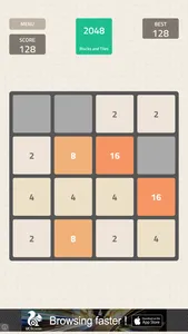 2048 Blocks and Tiles screenshot 1