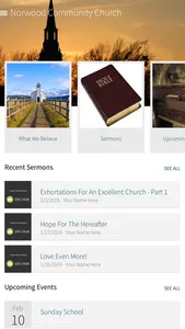Norwood Community Church screenshot 6
