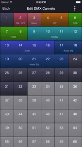 PX333 Mini DMX Controller screenshot 2