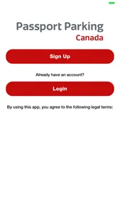 Passport Parking Canada screenshot 0