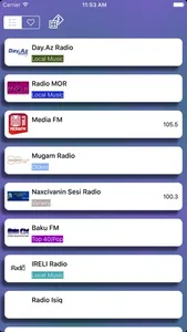 Azerbaycan Radio (AZ) : Musiqi & News - FM / AM screenshot 2