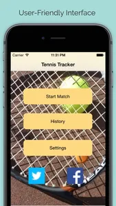 Tennis Performance Tracker screenshot 0