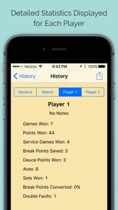 Tennis Performance Tracker screenshot 3
