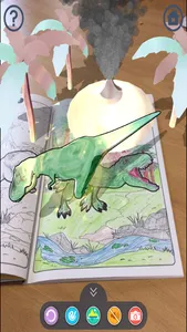 AREVO DINO - 3D AR COLORING screenshot 2