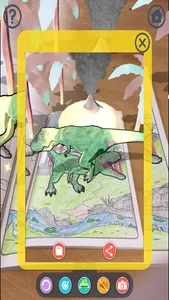 AREVO DINO - 3D AR COLORING screenshot 4