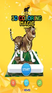 AREVO SAFARI - 3D AR COLORING screenshot 0