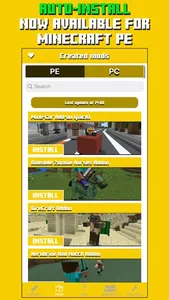 Mods for Minecraft PC & PE screenshot 0