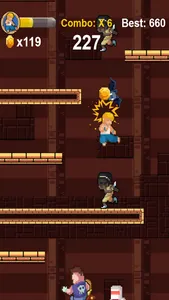 Dungeon Fighter - 8 Bit Endless Kung Fu Fighting Game screenshot 4