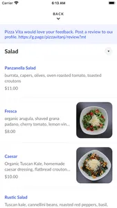 Pizza Vita screenshot 2