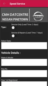 CMH Nissan Pinetown screenshot 2