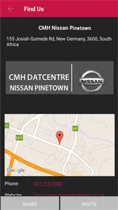 CMH Nissan Pinetown screenshot 3