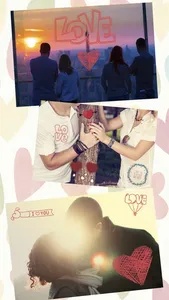 Sweet love stickers to photos screenshot 3