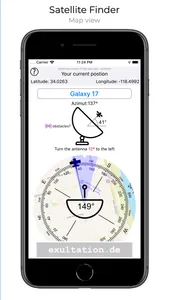 Satellite Finder (Pro) screenshot 1