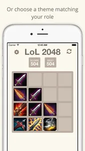 LoL 2048 - LoL2048.com League Puzzle Game screenshot 2