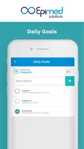 Epimed UTI screenshot 1