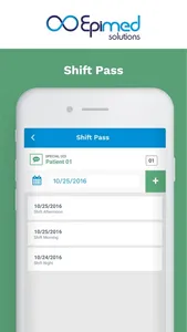Epimed UTI screenshot 2