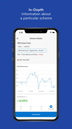 SBI Mutual Fund - InvesTap screenshot 4