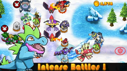 Cutie Monsters Tower Defense-Cute Monster Stickers screenshot 1