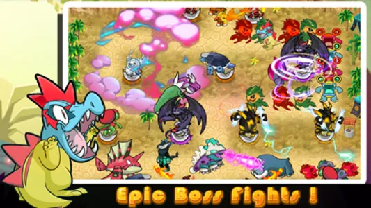 Cutie Monsters Tower Defense-Cute Monster Stickers screenshot 4