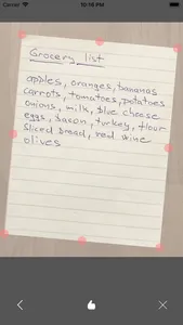 Paper Shopping List screenshot 1