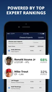 Fantasy Baseball Draft Wizard screenshot 3