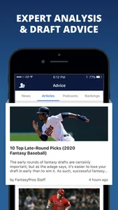 Fantasy Baseball Draft Wizard screenshot 8